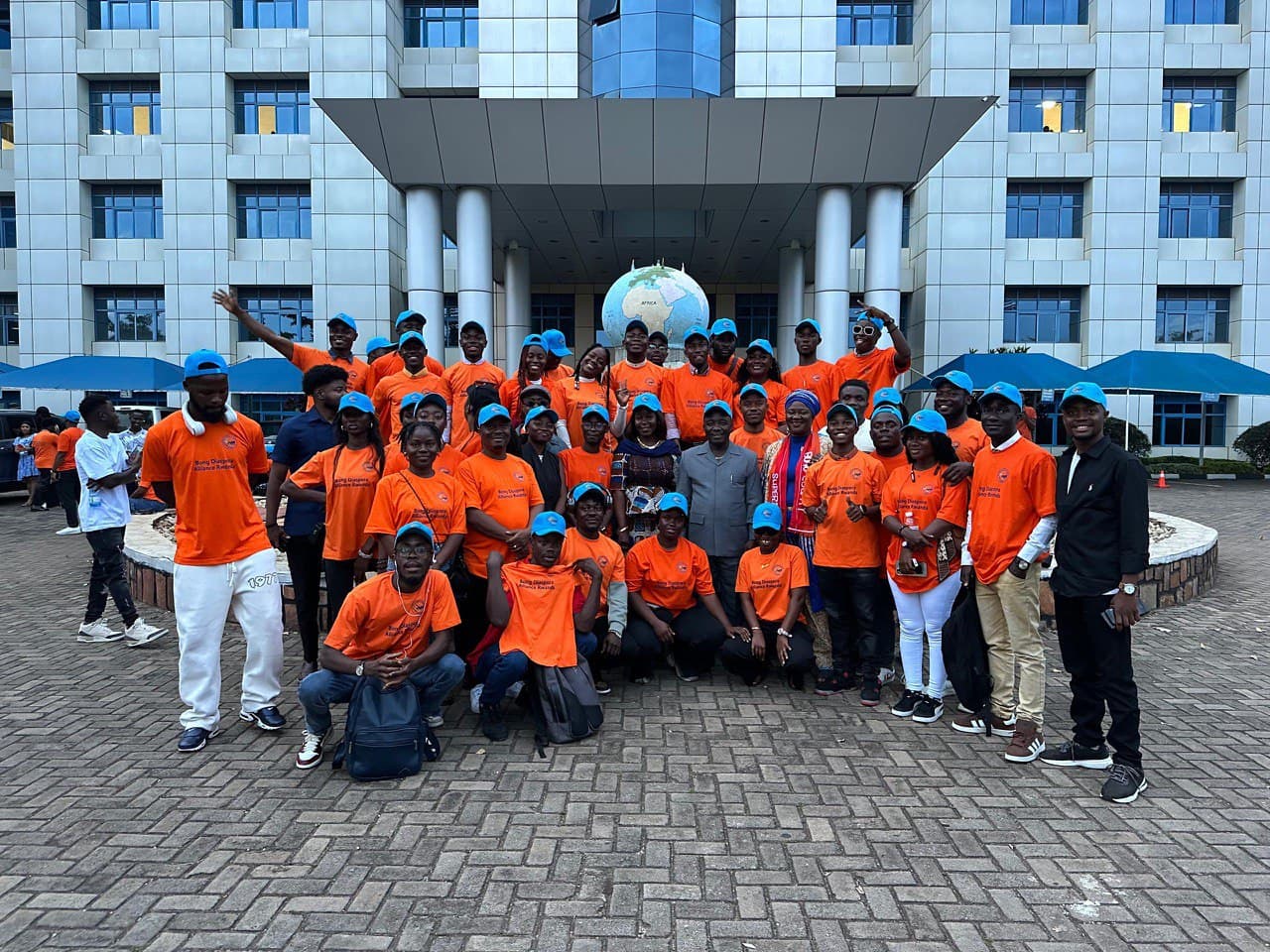 Bong County students in Rwanda